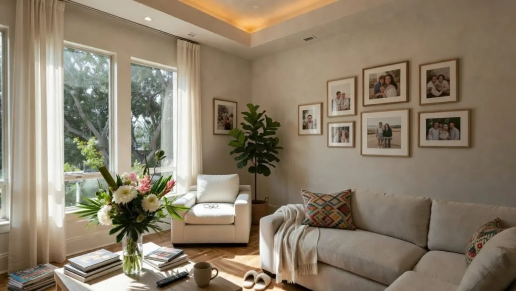 Illustration from "How to Stage Your Tampa Home Before a Photography Shoot"